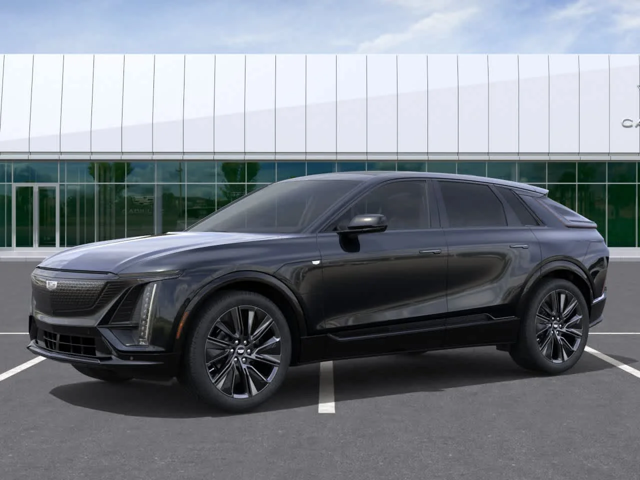 New 2027 Stellar Black Metallic Cadillac Signature Sport image 2