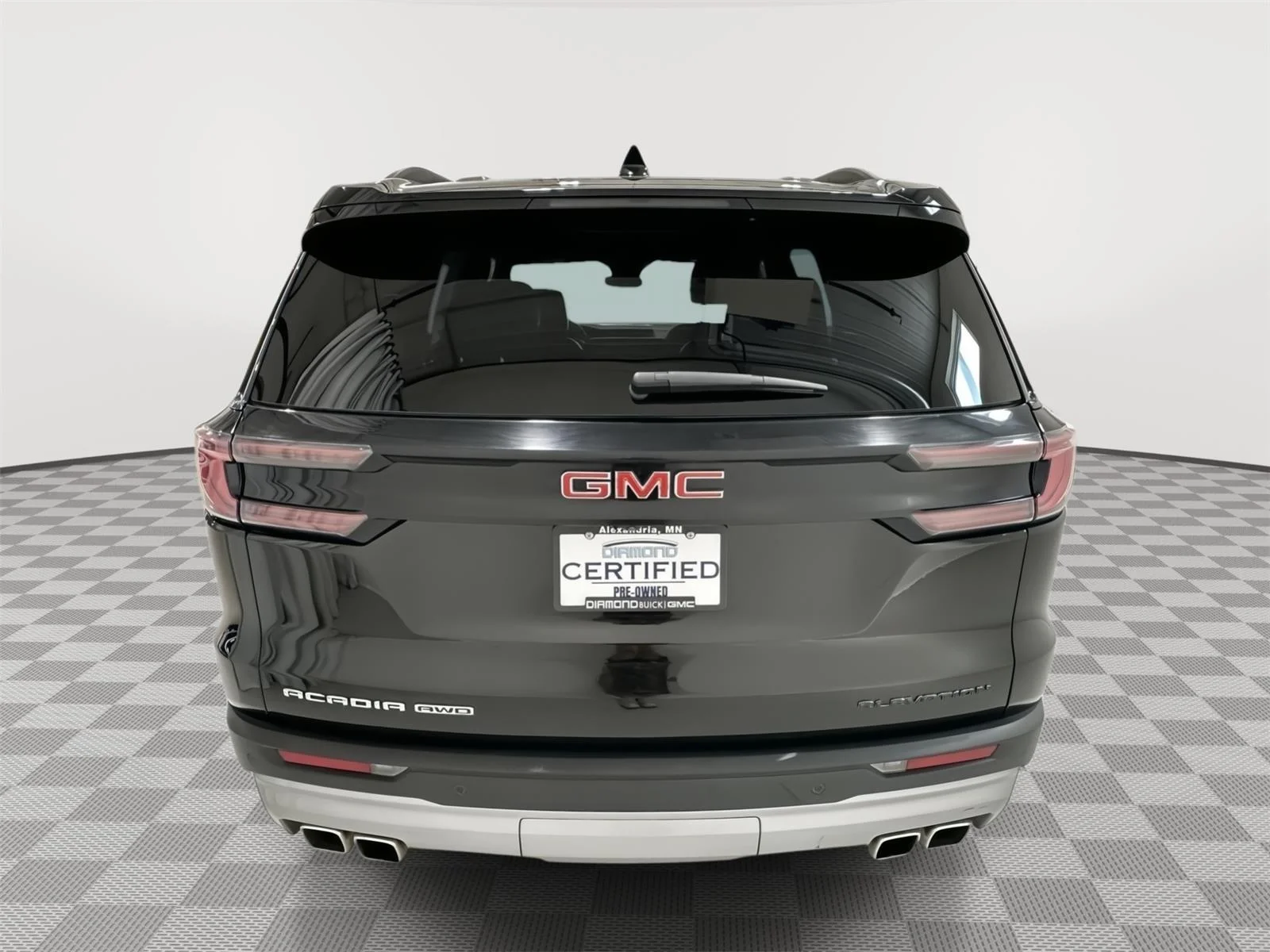 Used 2025 Ebony Twilight Metallic GMC Elevation image 4