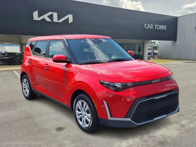 Certified Used 2024 Red Kia LX image 1