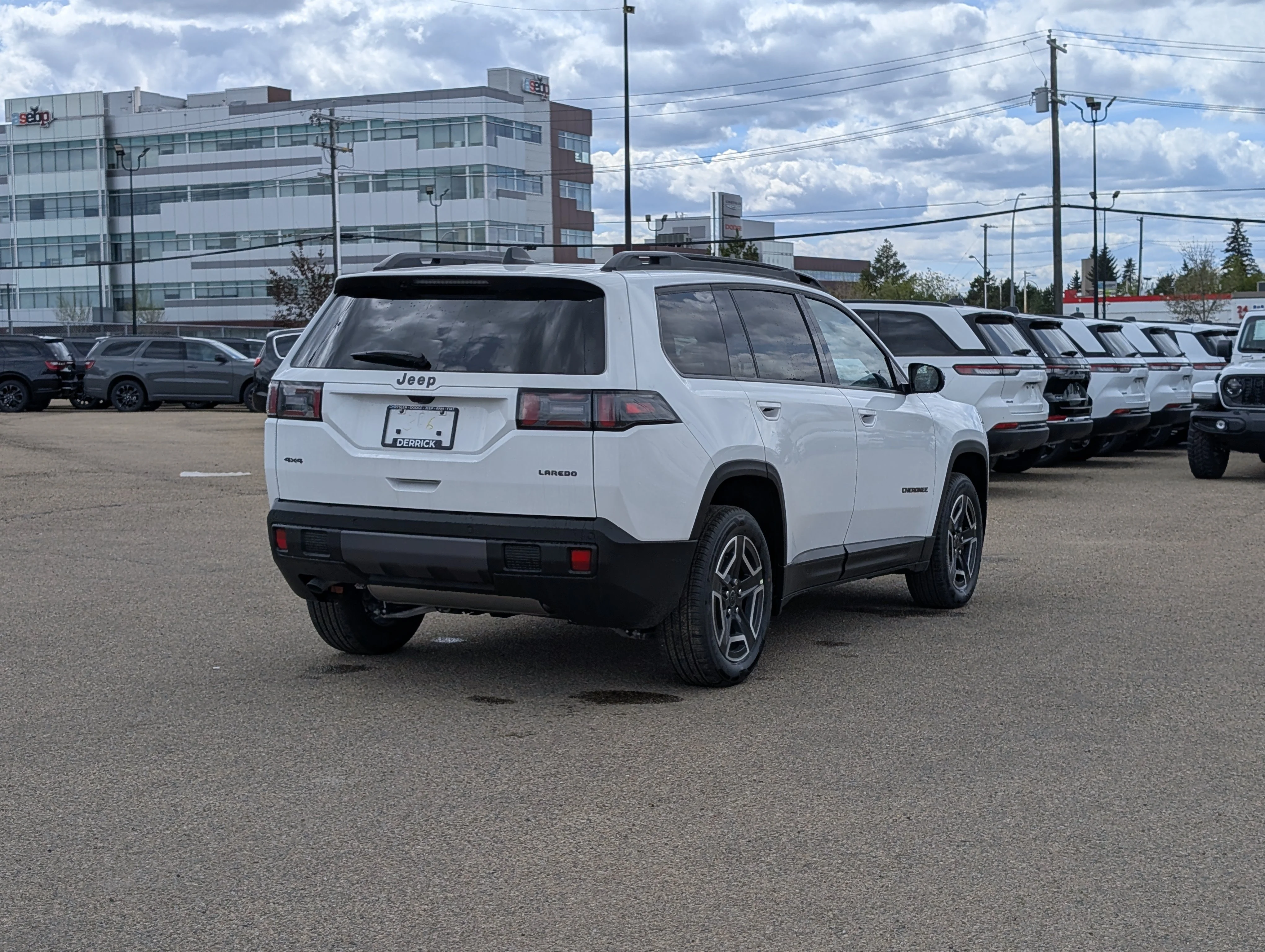 New 2026 Bright White Jeep Laredo image 7