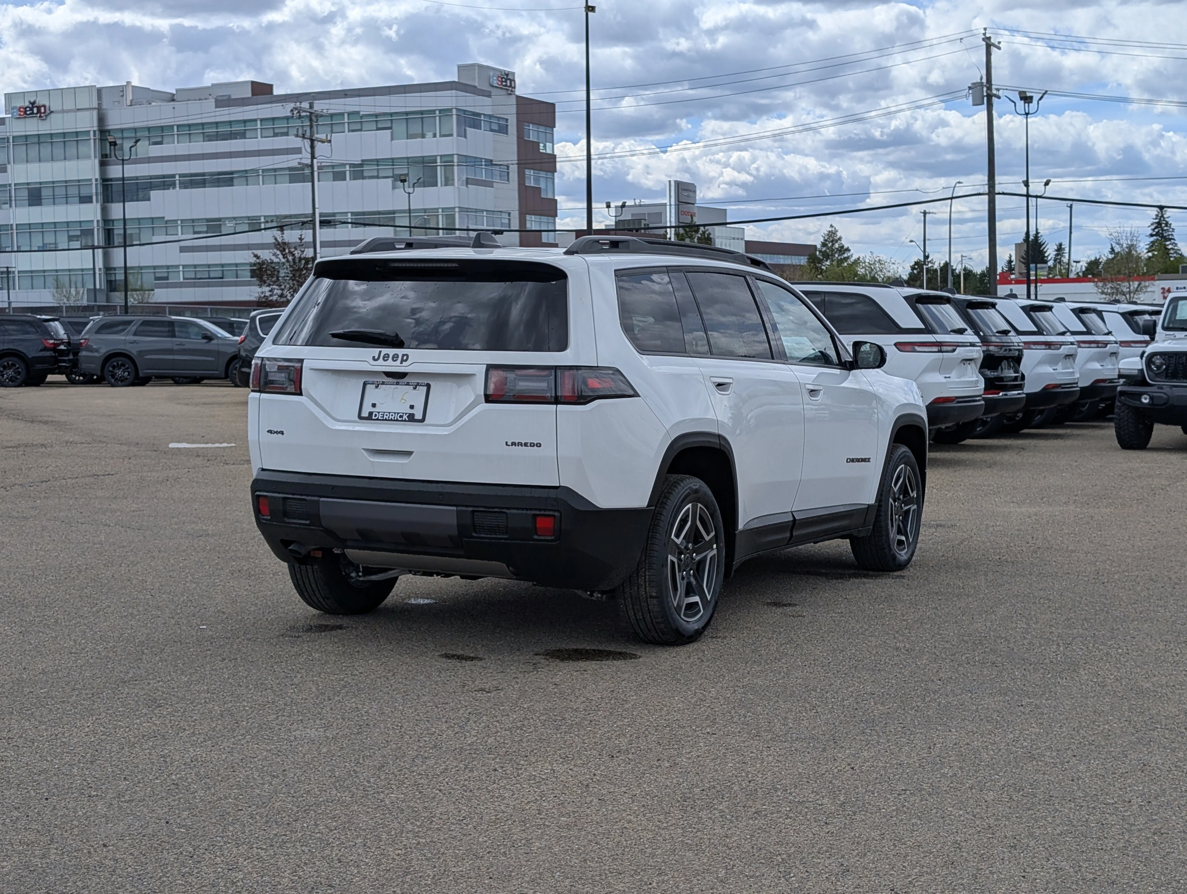 New 2026 Bright White Jeep Laredo image 7