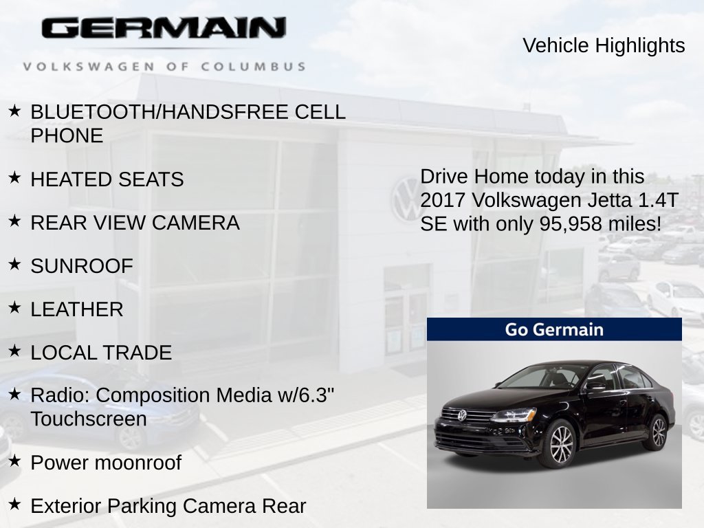 Used 2017 Black Volkswagen 1.4T SE image 4