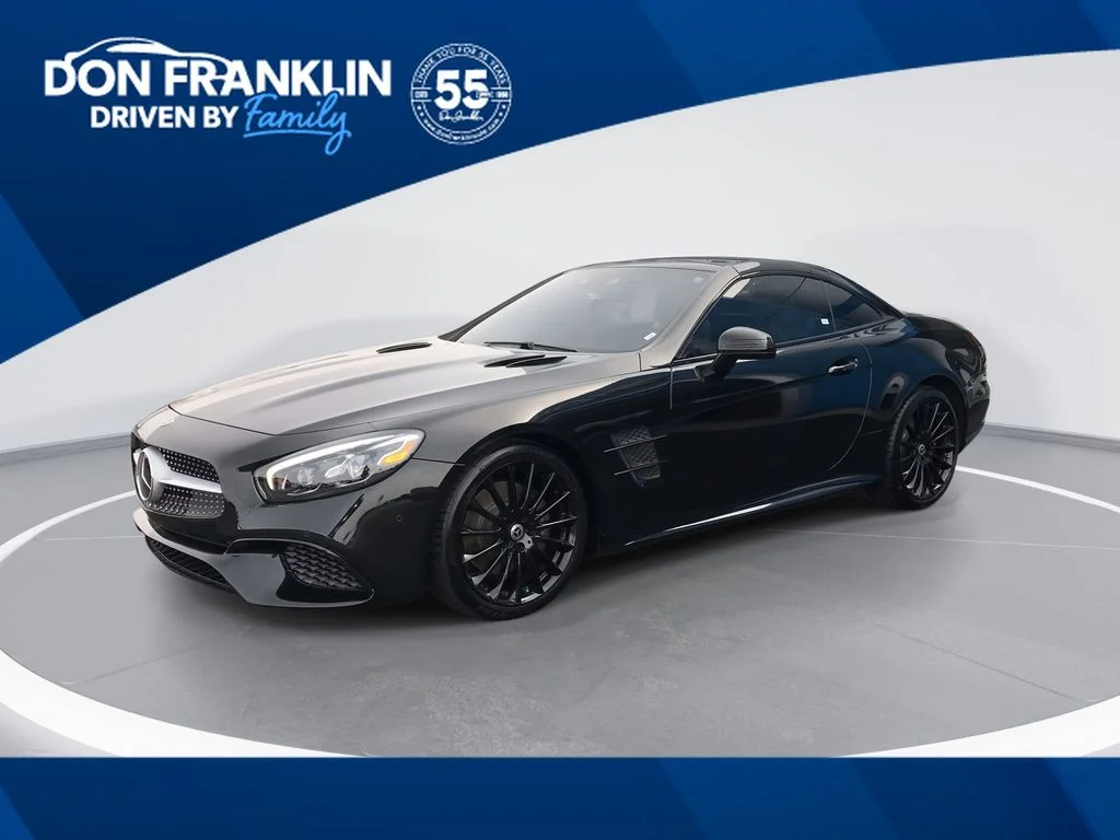 Used 2017 Black Mercedes-Benz SL 450 image 1
