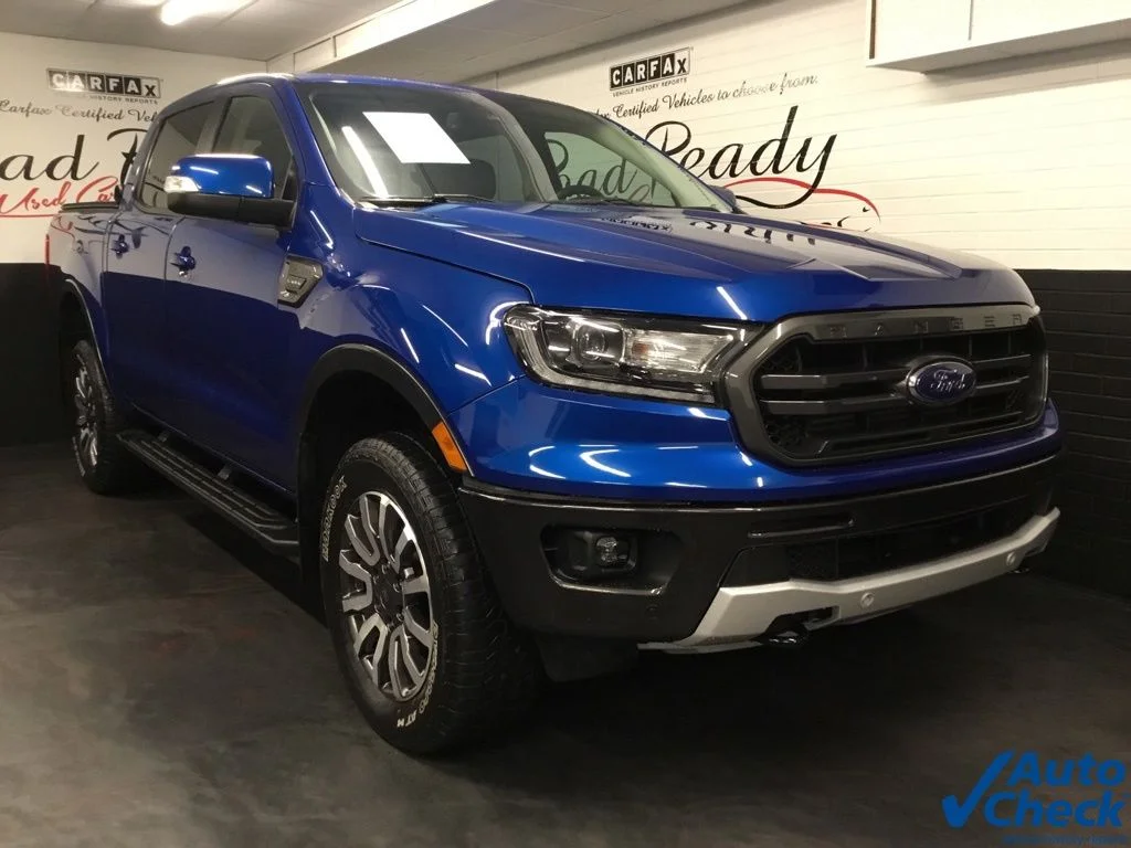 Used 2019 Blue Ford Lariat image 3