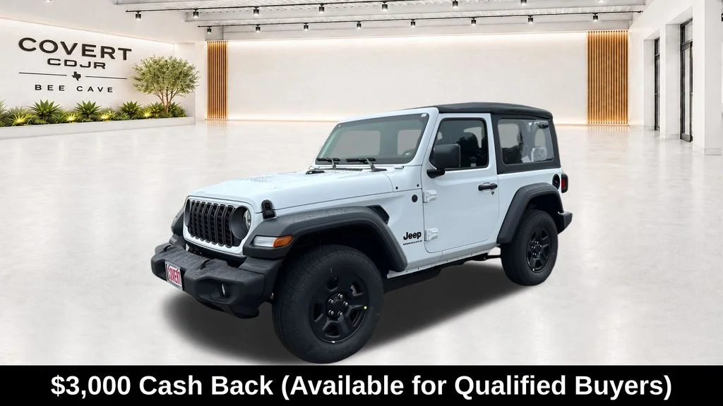 New 2026 Bright White Clear-Coat Exterior Paint Jeep Sport image 4