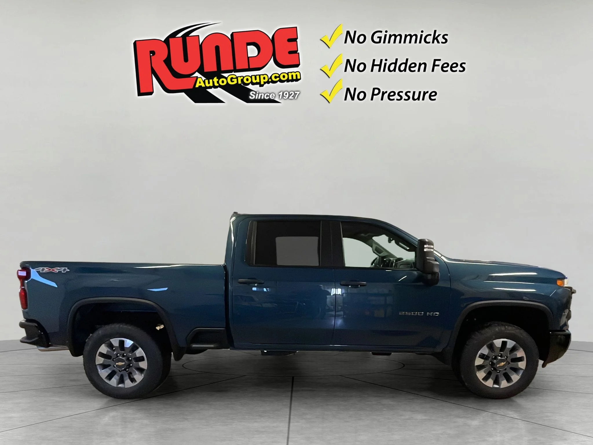 Used 2026 Lakeshore Blue Metallic Chevrolet Custom image 7