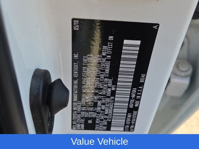 Used 2010 Blizzard Pearl Toyota Base image 8