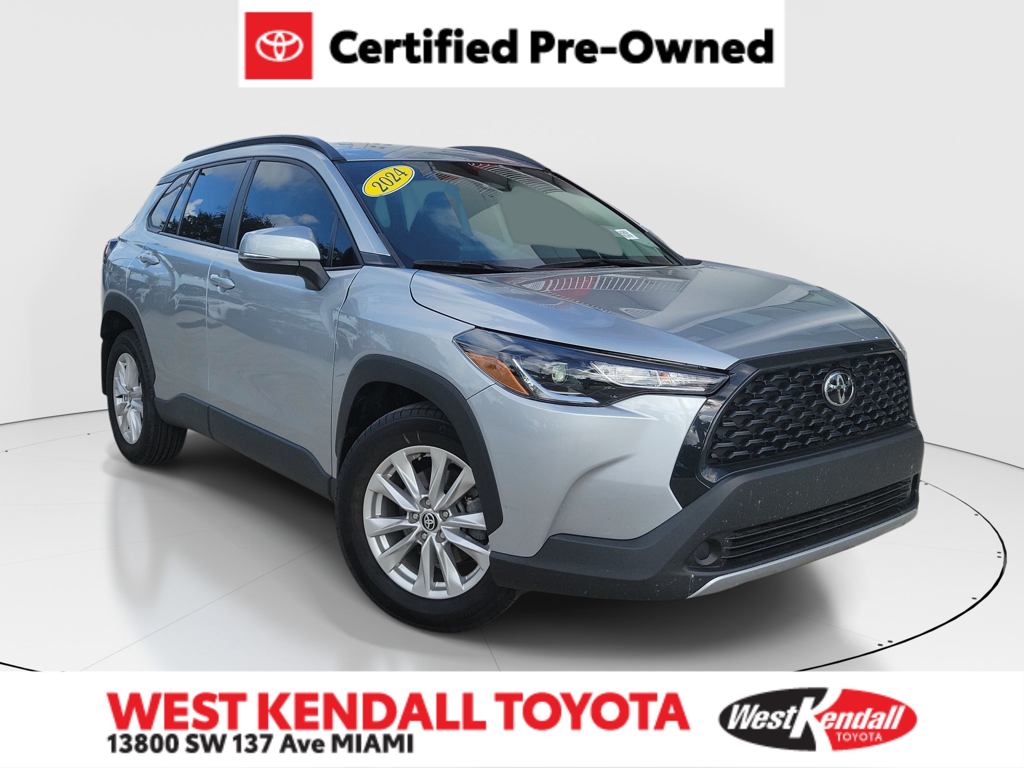 Used 2024 Silver Toyota LE image 1