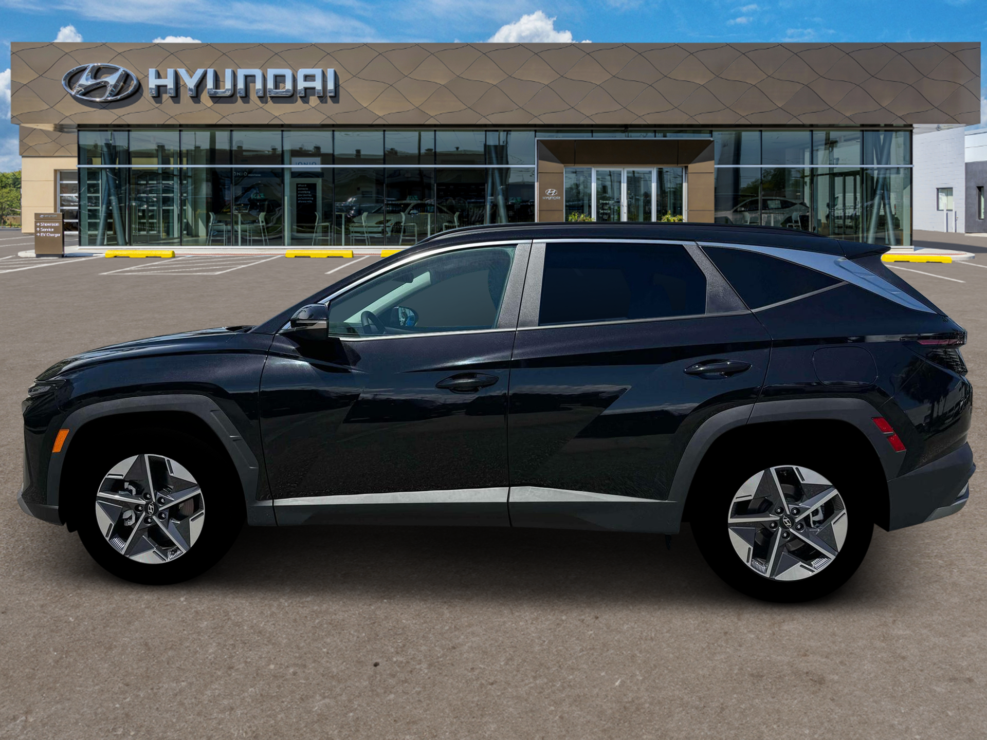 New 2026 Phantom Black Hyundai SEL Premium FWD image 3