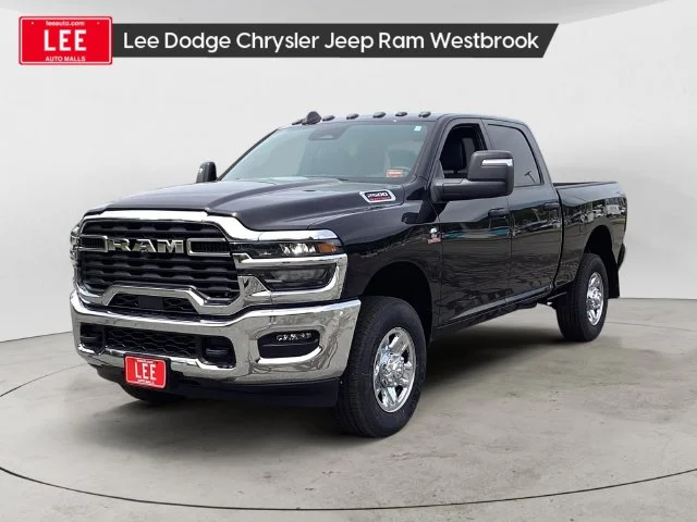 New 2026 Diamond Black Ram TRADESMAN CREW CAB 4X4 6