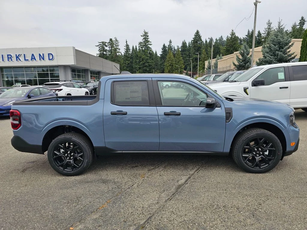 New 2025 Azure Gray Metallic Tri-Coat Ford XLT image 8