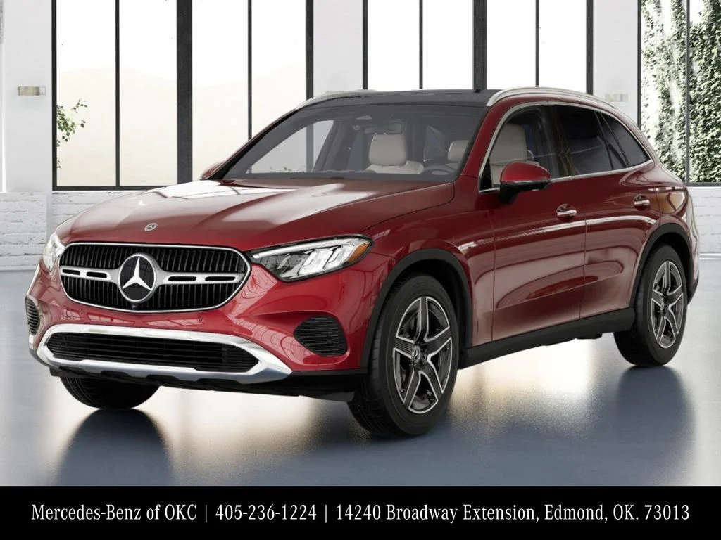 New 2026 Red Mercedes-Benz GLC 300 image 1