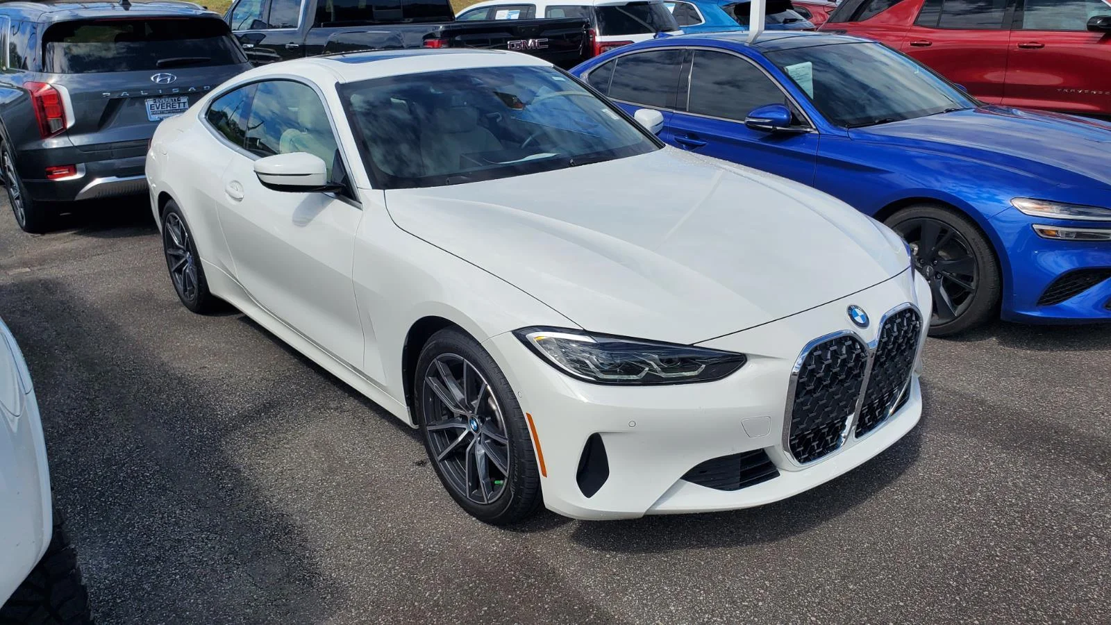 Used 2024 Alpine White BMW 430i xDrive image 2