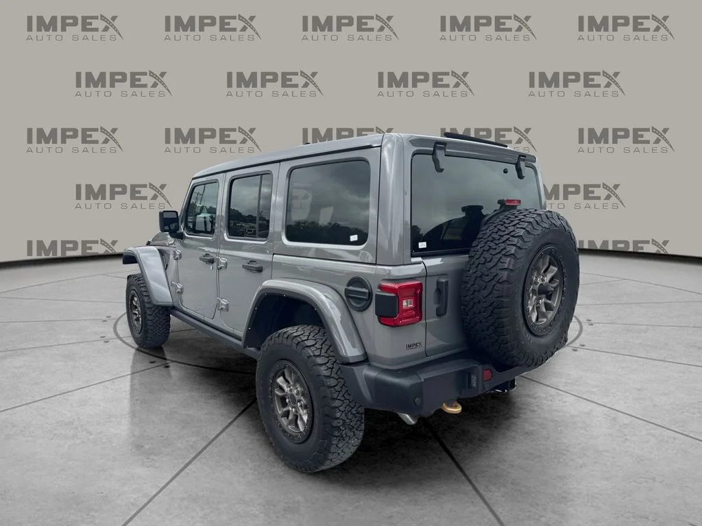 Used 2021 Gray Jeep Unlimited Rubicon 392 image 2
