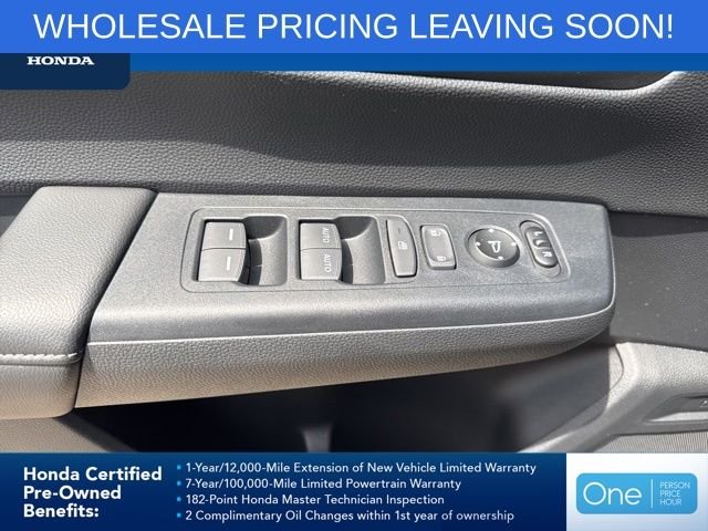 Certified Used 2025 Crystal Black Pearl Honda 1.5T AWD EX image 20