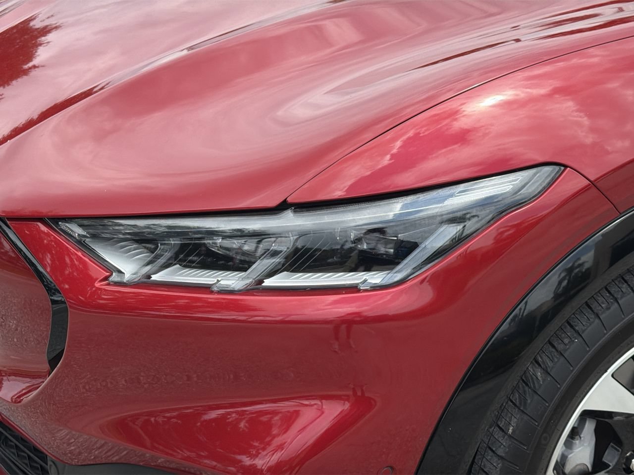 Certified Used 2023 Red Metallic Ford Premium image 6
