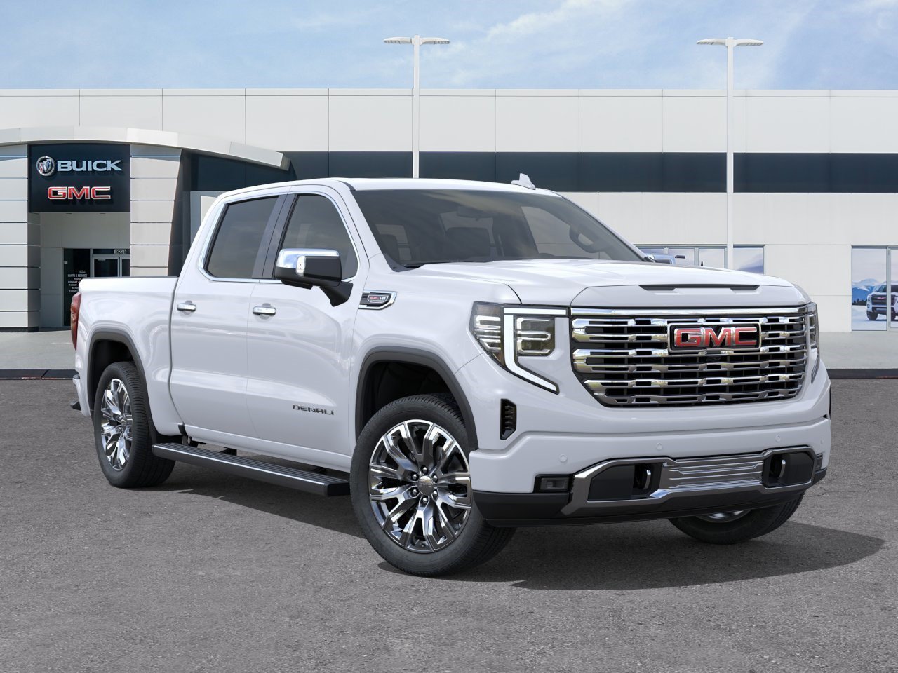 New 2026 Glacier White Tricoat GMC Denali image 7
