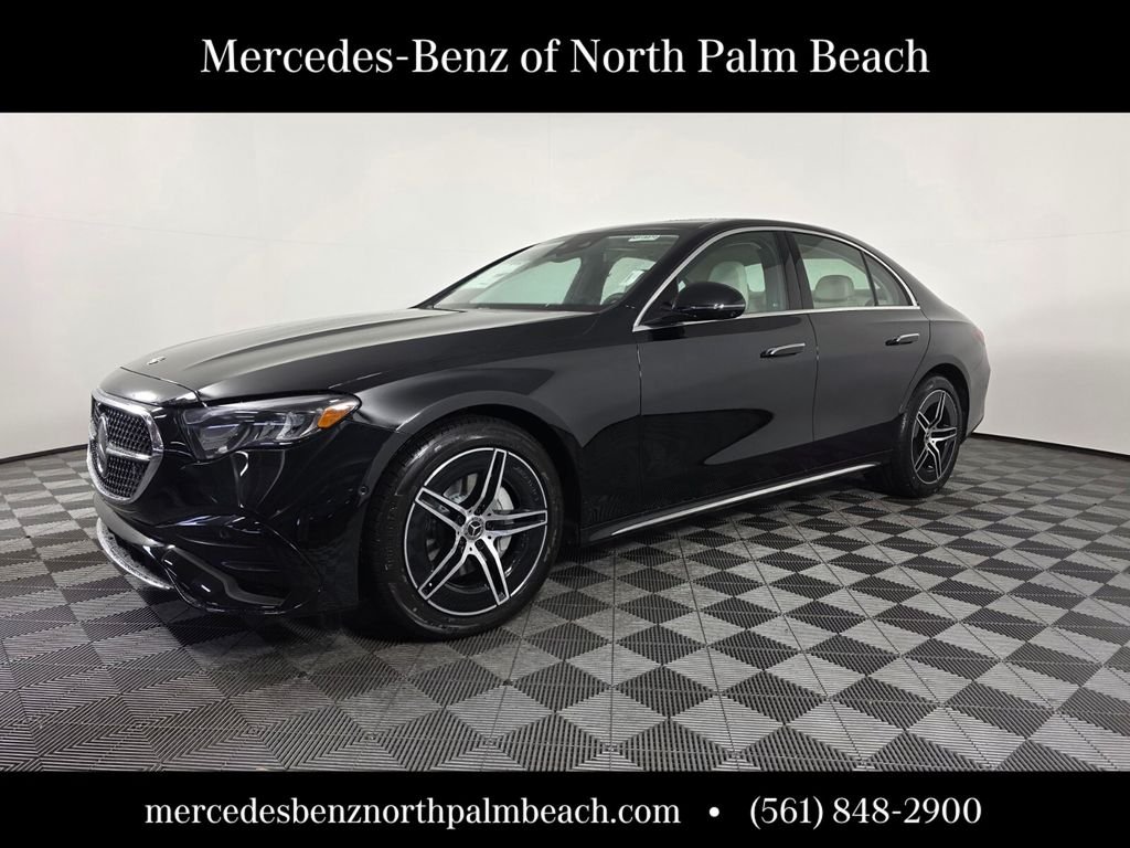 New 2026 Black Mercedes-Benz E 350 image 1
