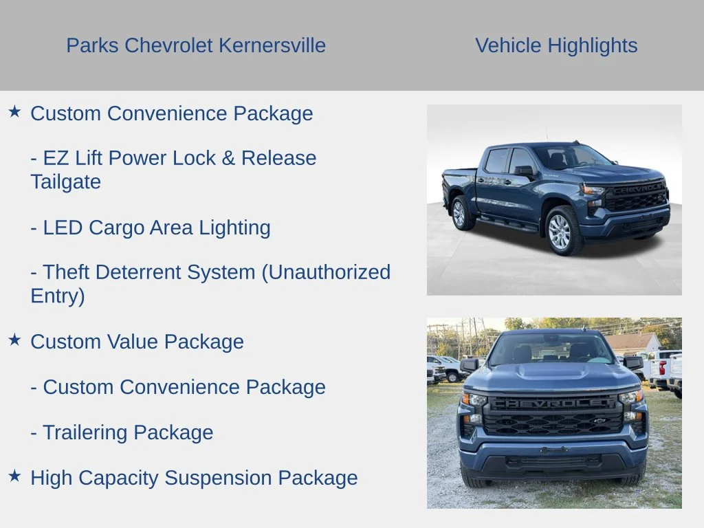 Used 2024 Lakeshore Blue Metallic Chevrolet Custom image 26