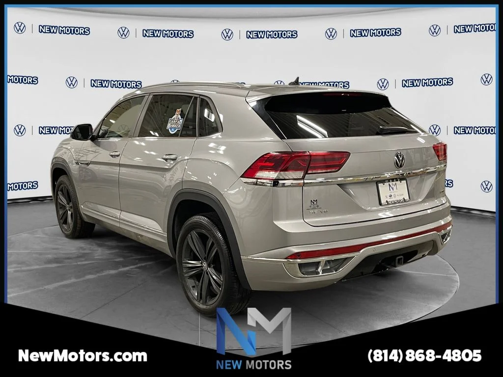 Used 2021 Pyrite Silver Metallic Volkswagen 3.6L V6 SE w/Technology R-Line image 3