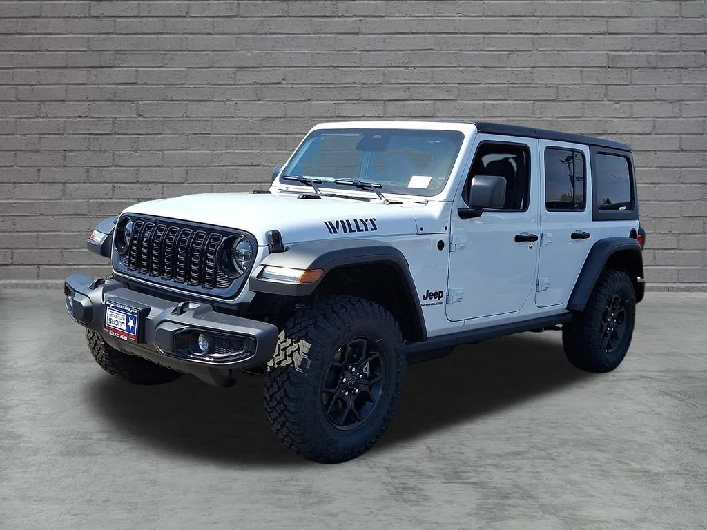 New 2026 Bright White Clearcoat Jeep Willys image 4