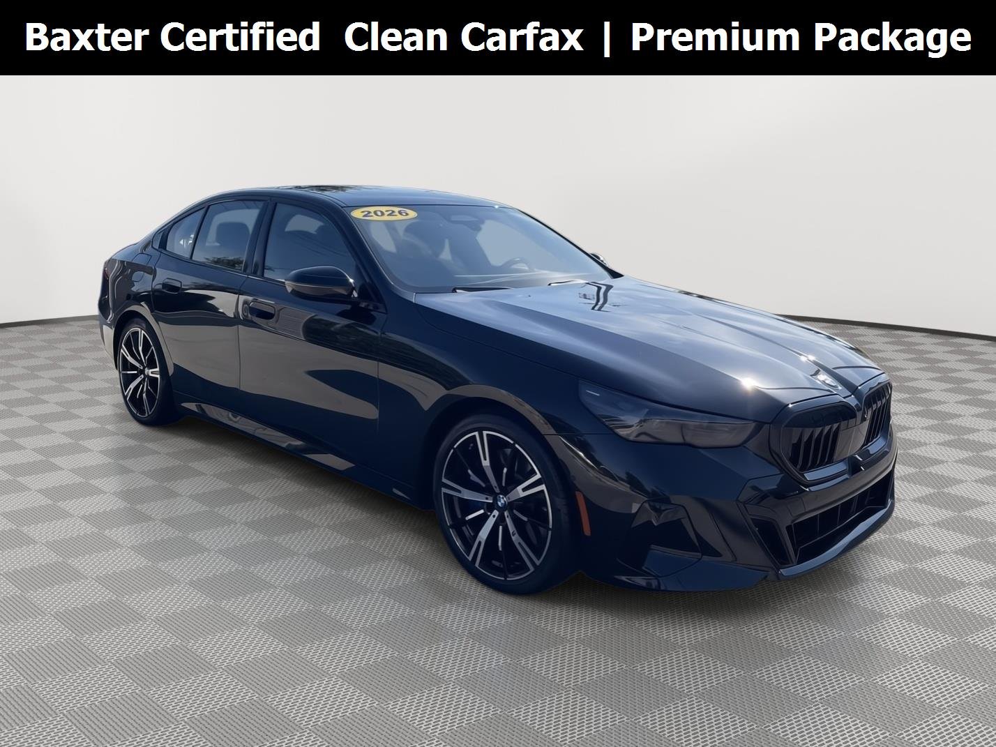Used 2026 Black Sapphire Metallic BMW 540i xDrive image 1