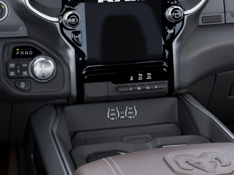 New 2026 Bright White Clear-Coat Exterior Paint RAM Laramie image 50