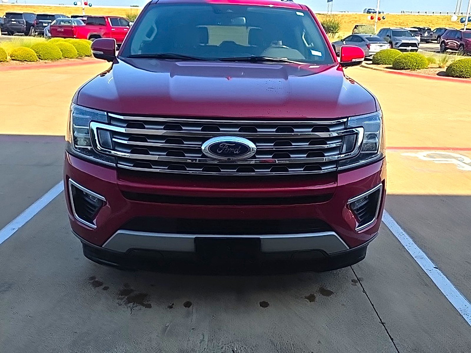 Used 2020 Rapid Red Metallic Tinted Clearcoat Ford Limited image 2