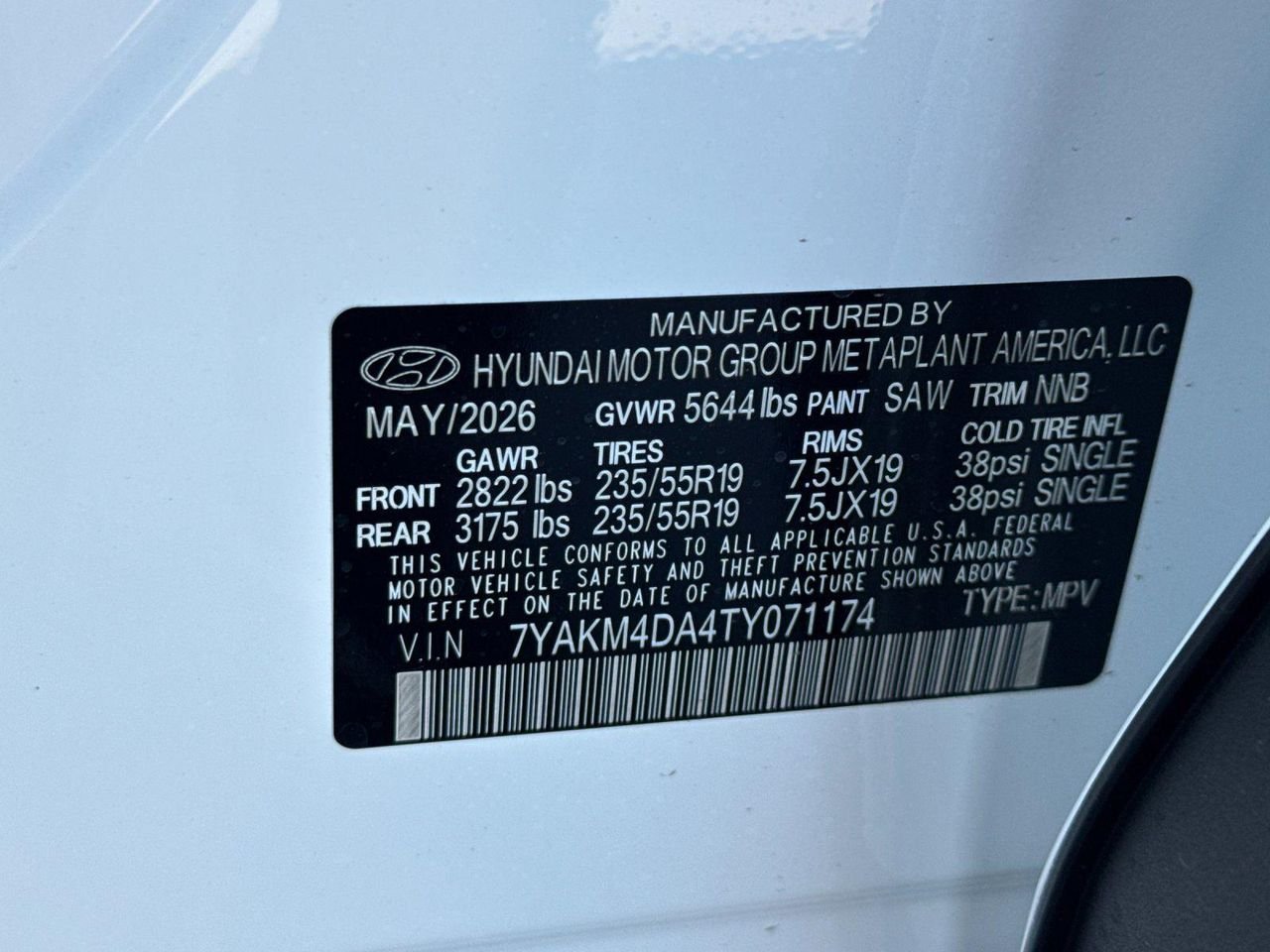 New 2026 White Hyundai SE image 28