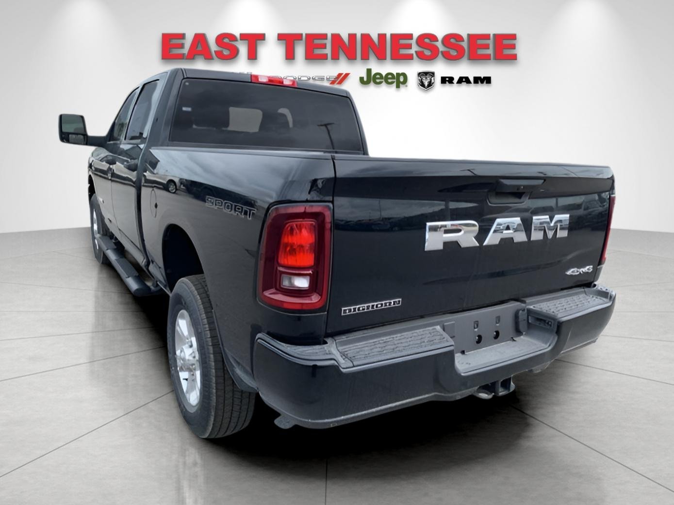 New 2025 Diamond Black Crystal Pearlcoat RAM Big Horn image 5