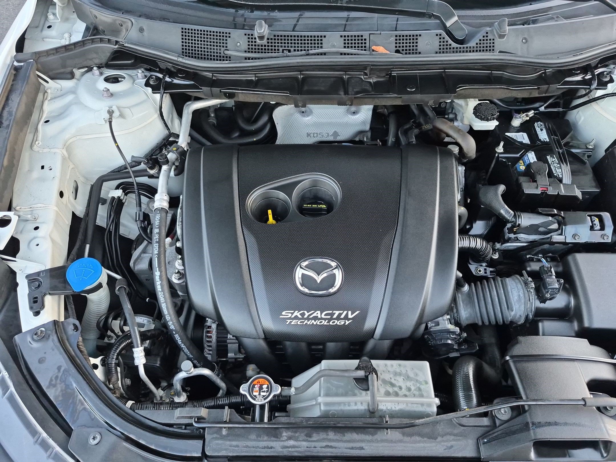 Used 2016 Crystal White Pearl Mazda Touring image 32