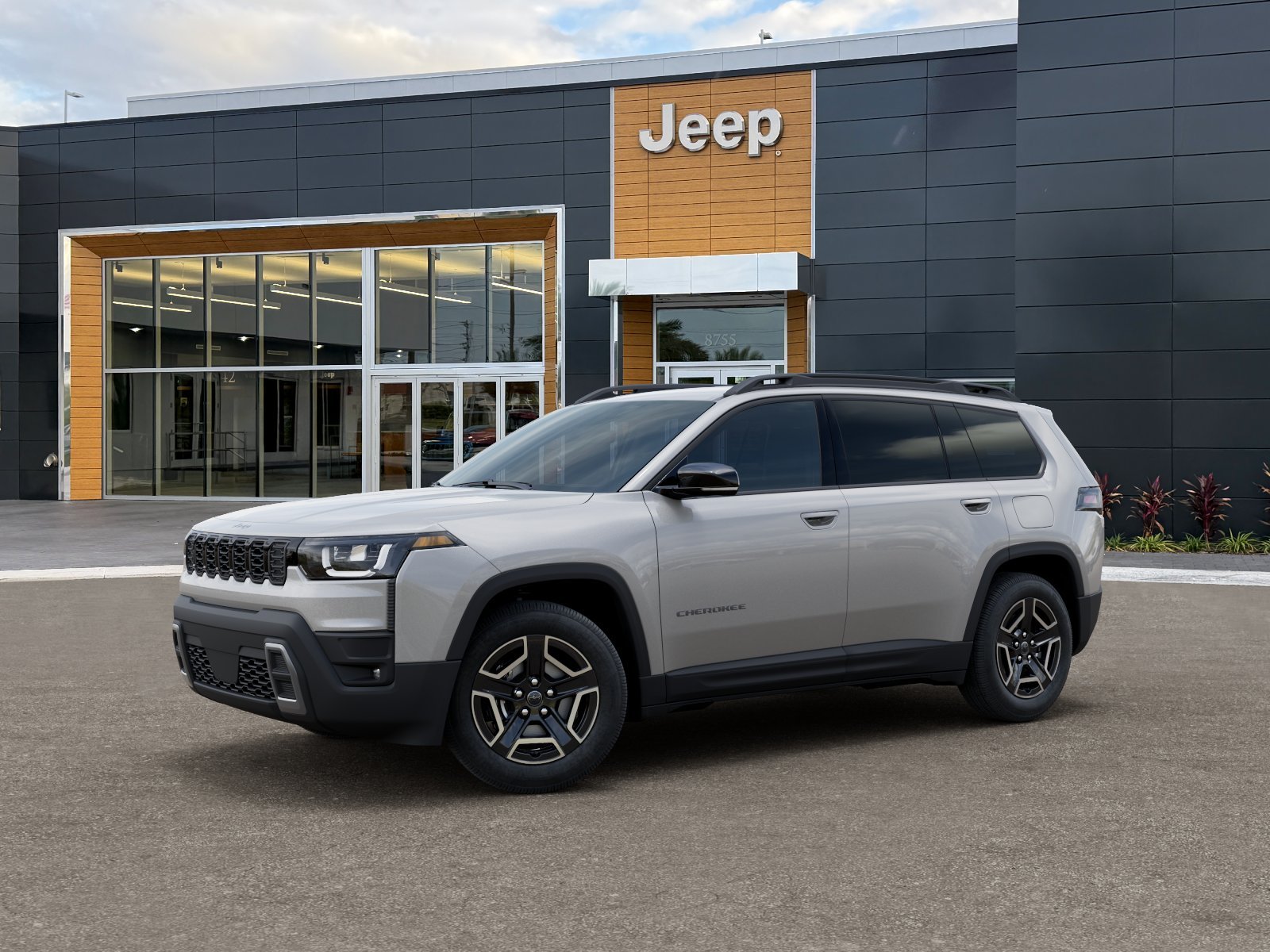 New 2026 Silver Zynith Clear-Coat Exterior Paint Jeep Limited image 34