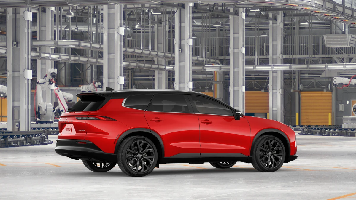 New 2026 Finish Line Red with Black roof Toyota Limited image 11
