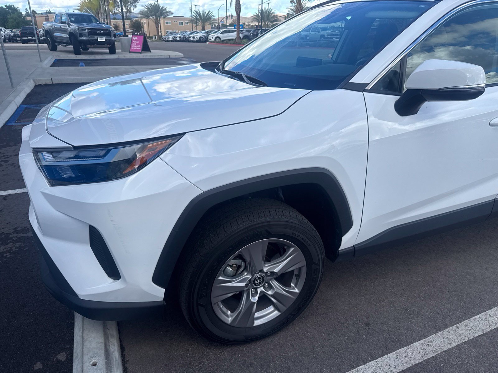 Used 2024 White Toyota XLE image 10