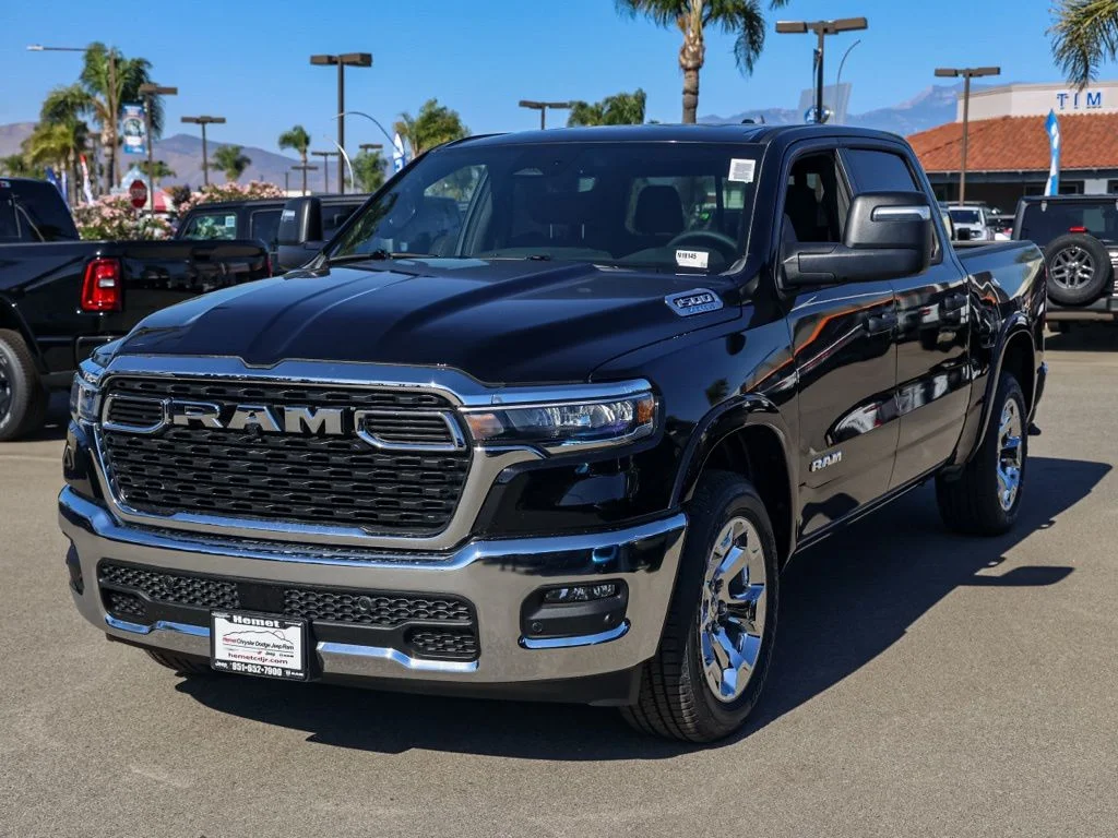 New 2026 Diamond Black Crystal Pearlcoat RAM Big Horn image 7