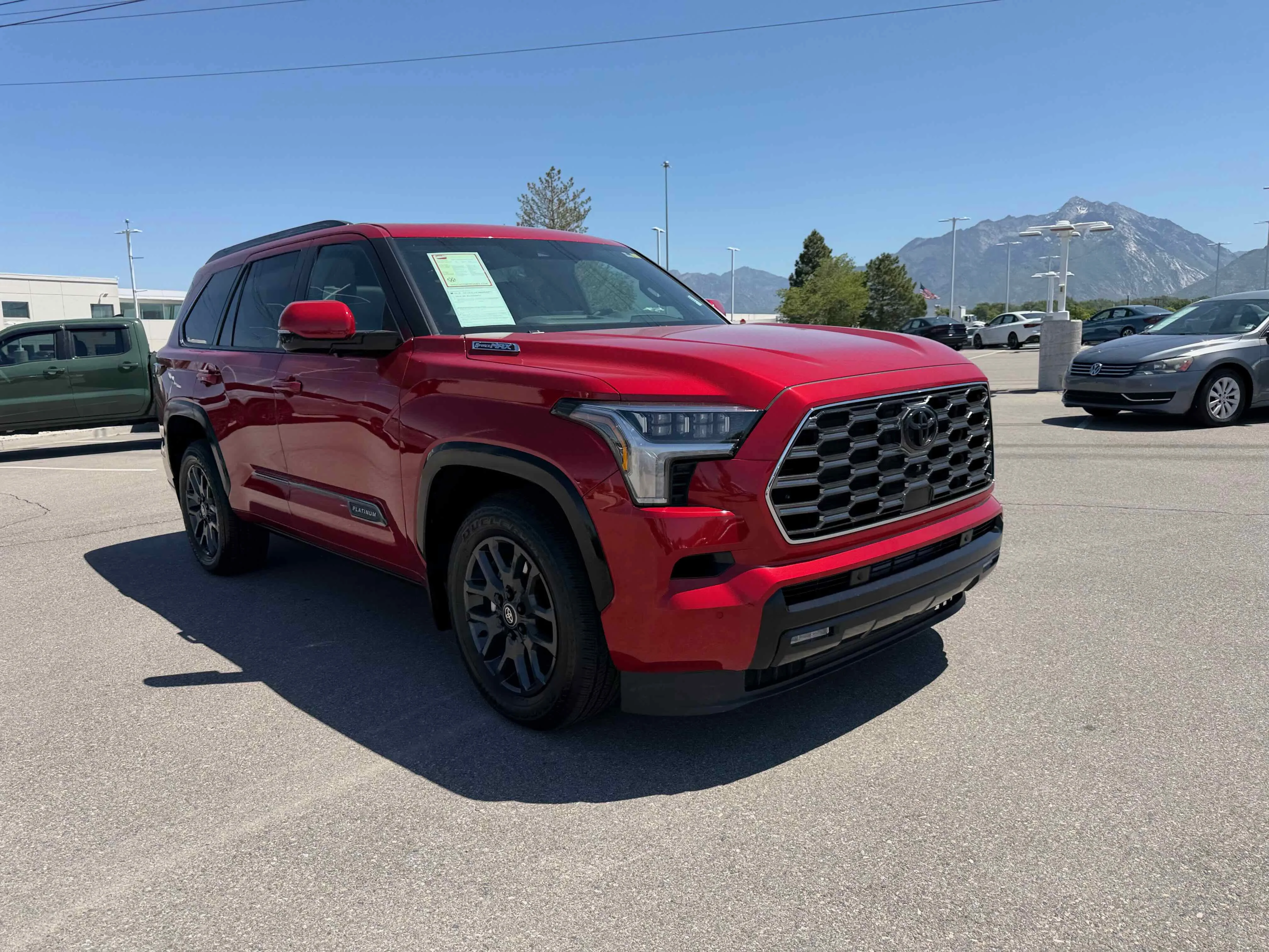 Used 2026 Red Toyota Platinum image 9