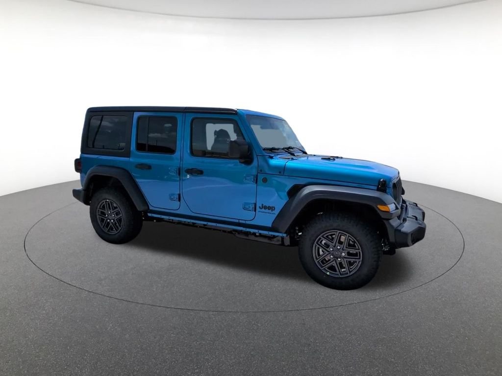 New 2026 Hydro Blue Pearl-Coat Exterior Paint Jeep Sport S image 5