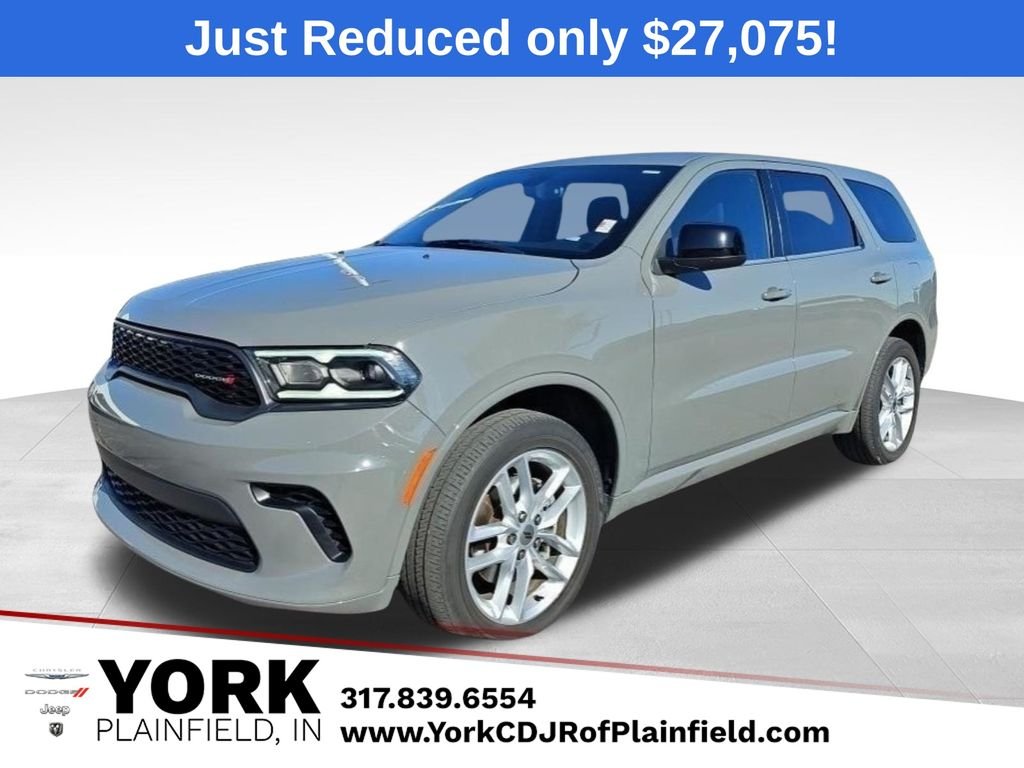 Gray 2023 Dodge Durango SUV / Crossover All-Wheel Drive 8-Speed Automatic