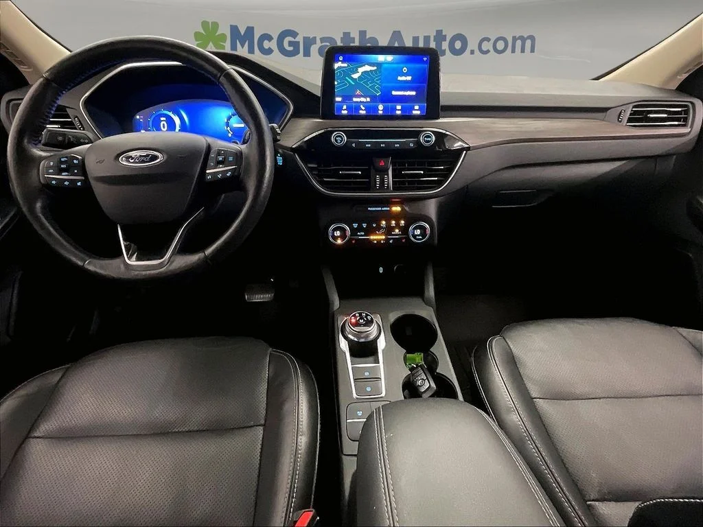 Used 2020 Blue Ford Titanium image 21