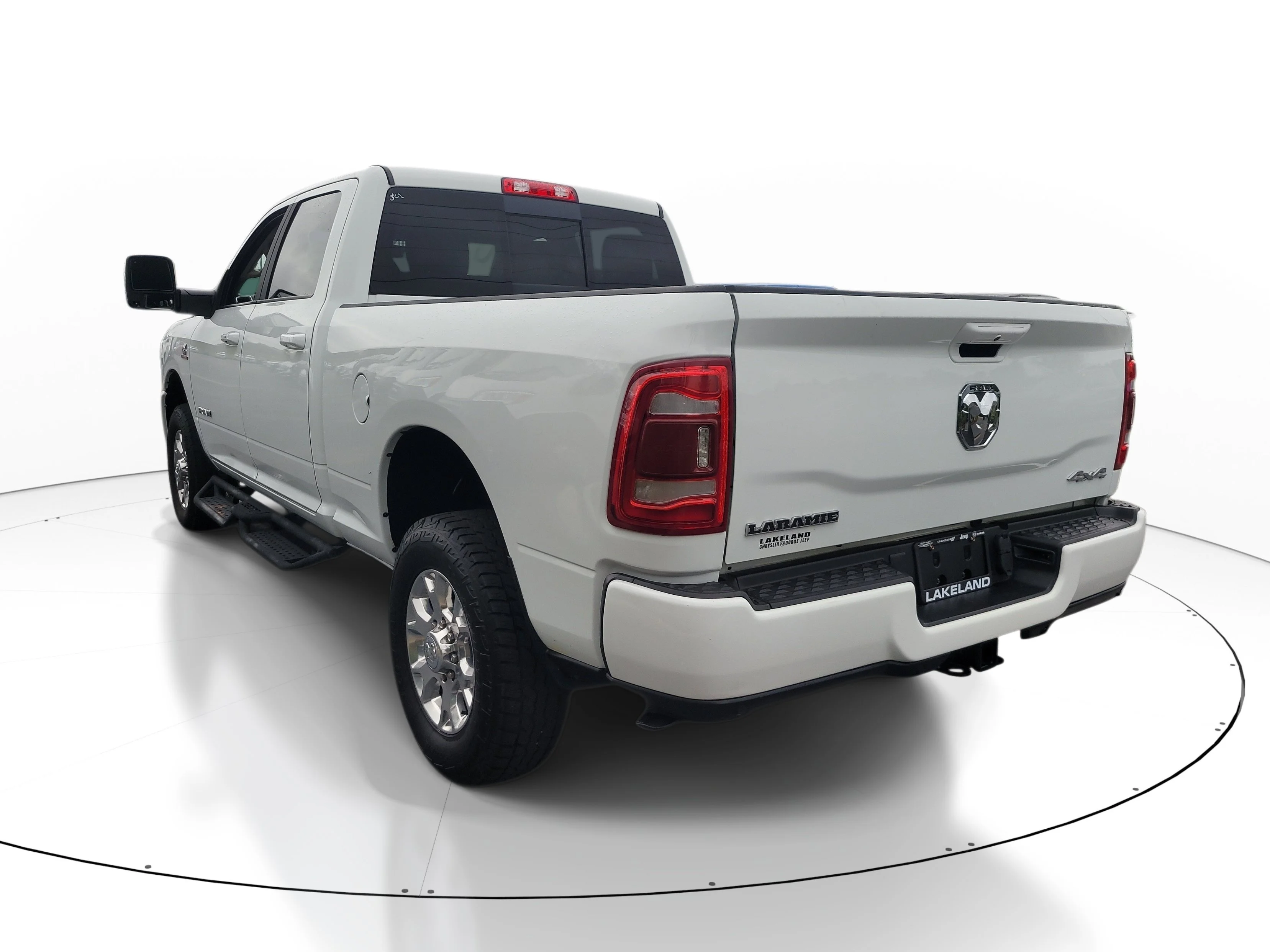 Used 2024 Bright White Clearcoat Ram Laramie image 6