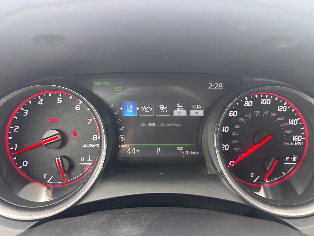 Used 2024 Reservoir Blue Toyota XSE image 16