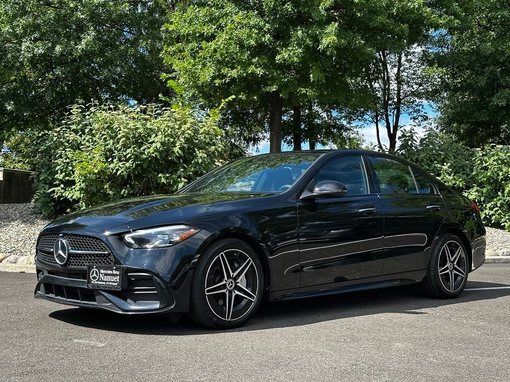 Certified Used 2023 Black Mercedes-Benz C 300 image 1