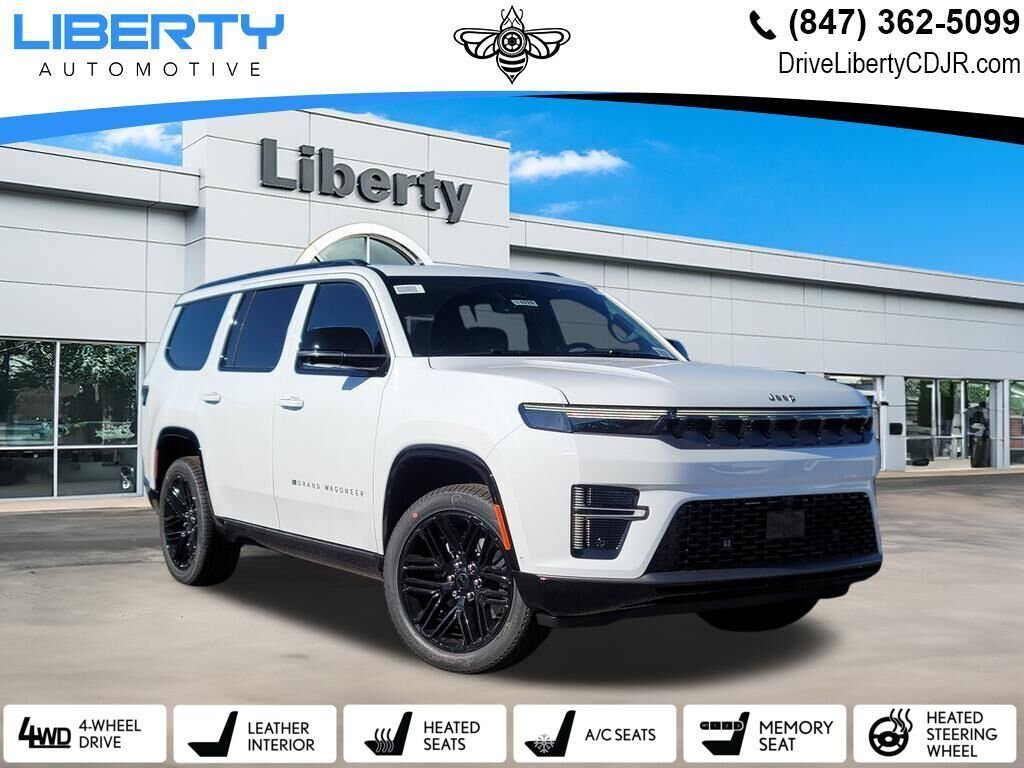 New 2026 Bright White Clear-Coat Exterior Paint Jeep Limited Reserve image 1