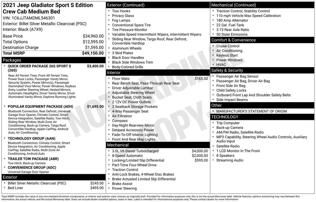 Used 2021 Silver Jeep Sport image 5