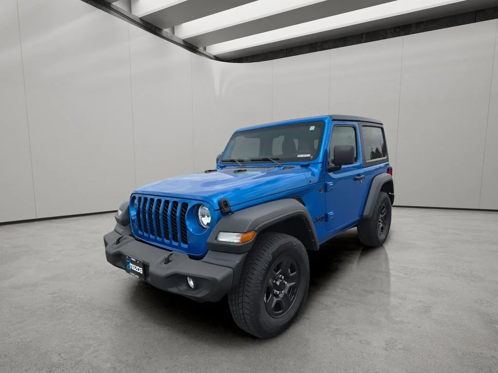 Used 2024 Hydro Blue Pearlcoat Jeep Sport image 1