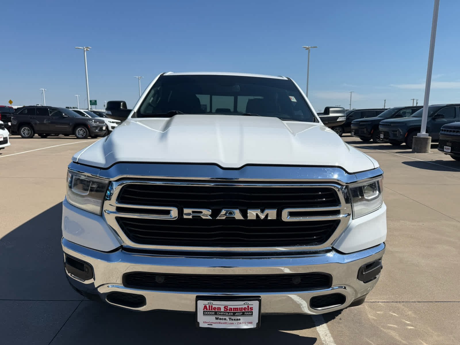 Used 2019 Bright White Clearcoat Ram Big Horn/Lone Star image 3