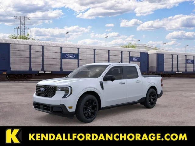 New 2026 White Metallic Ford Lariat image 1