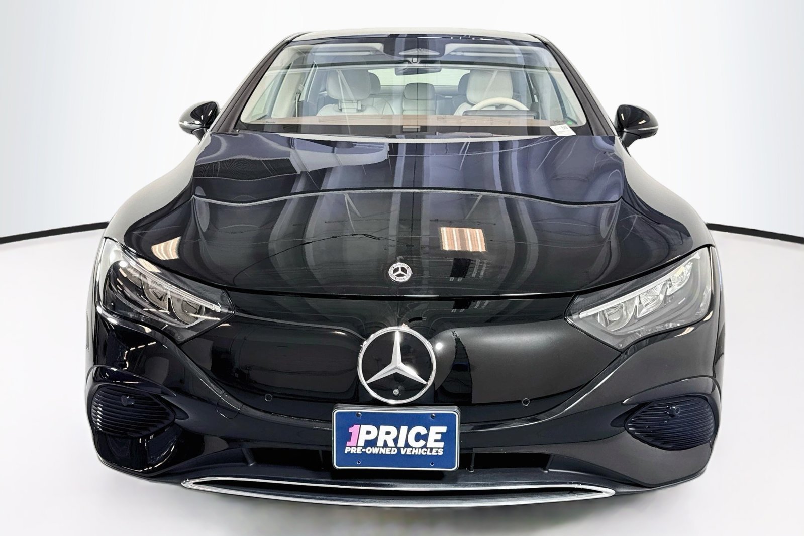 Certified Used 2023 Obsidian Black Metallic Mercedes-Benz EQE 350 image 2