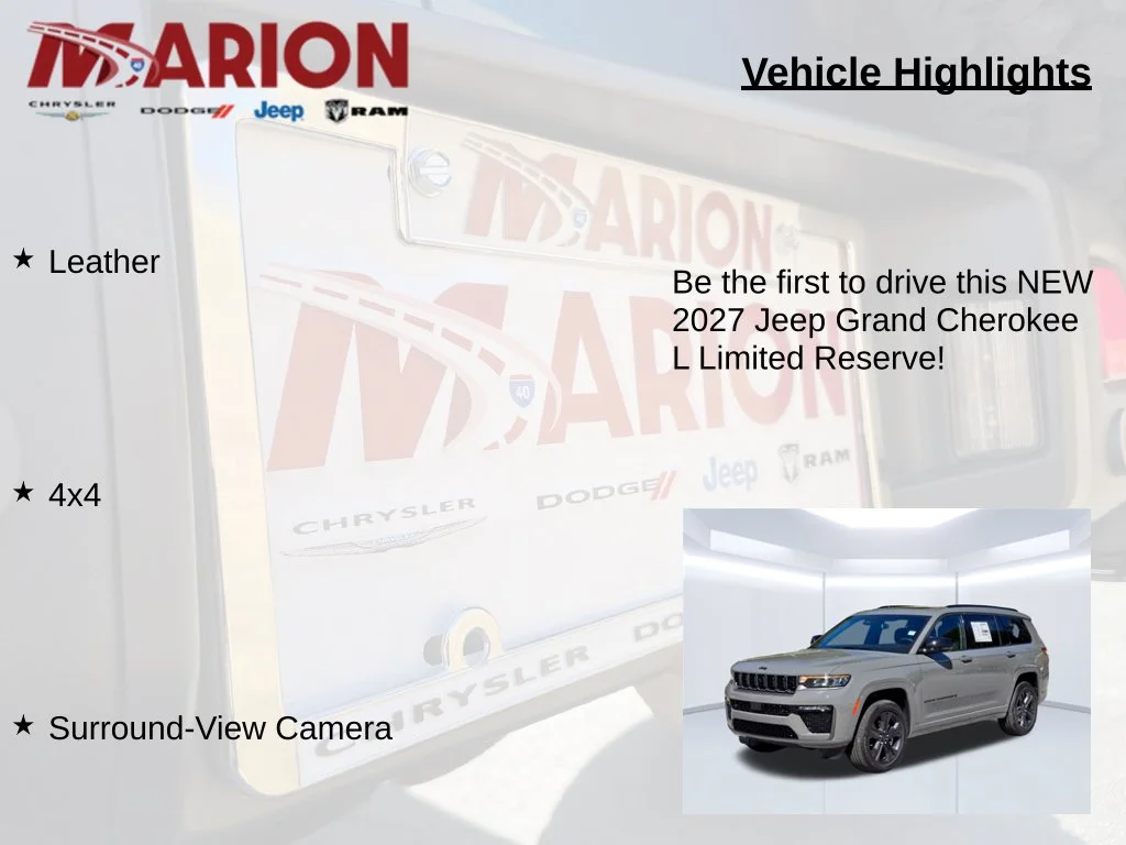 New 2027 Gray Jeep Limited Reserve image 5