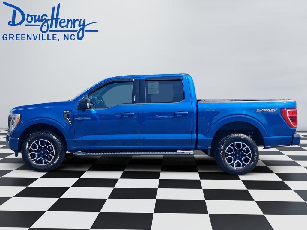 Used 2022 Blue Ford XLT image 2